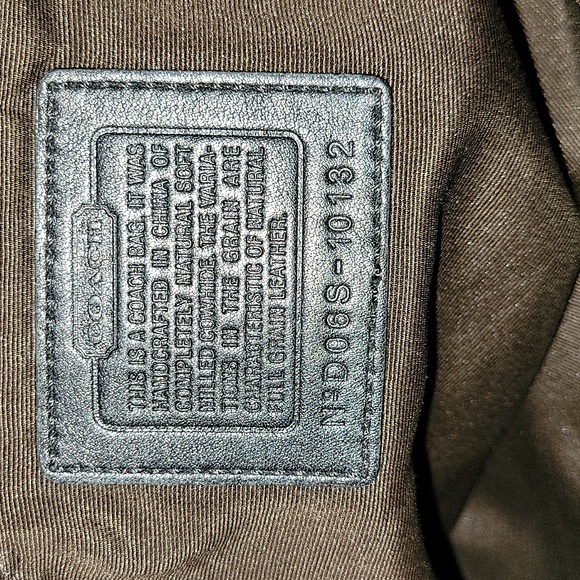 Coach Ergo  Chelsea Black Brown Pebble Leather This Is My Final Price!!!!! - Picture 12 of 13